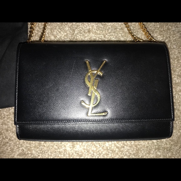 YSL Kate small in grain de poudre embossed leather - Picture 4 of 5